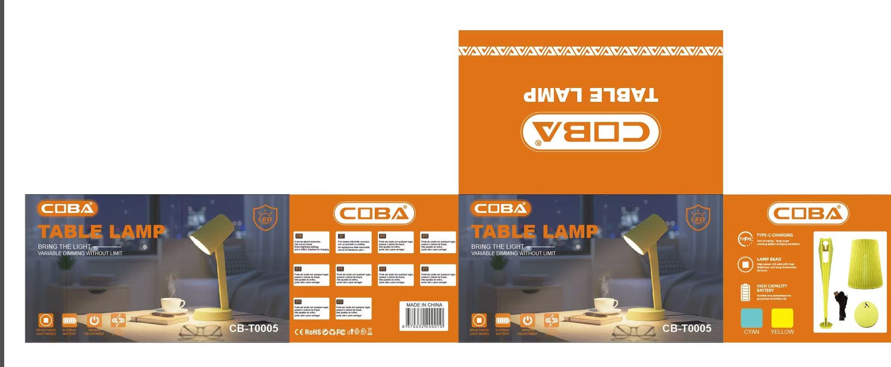 Lampa de birou COBA CB-T005