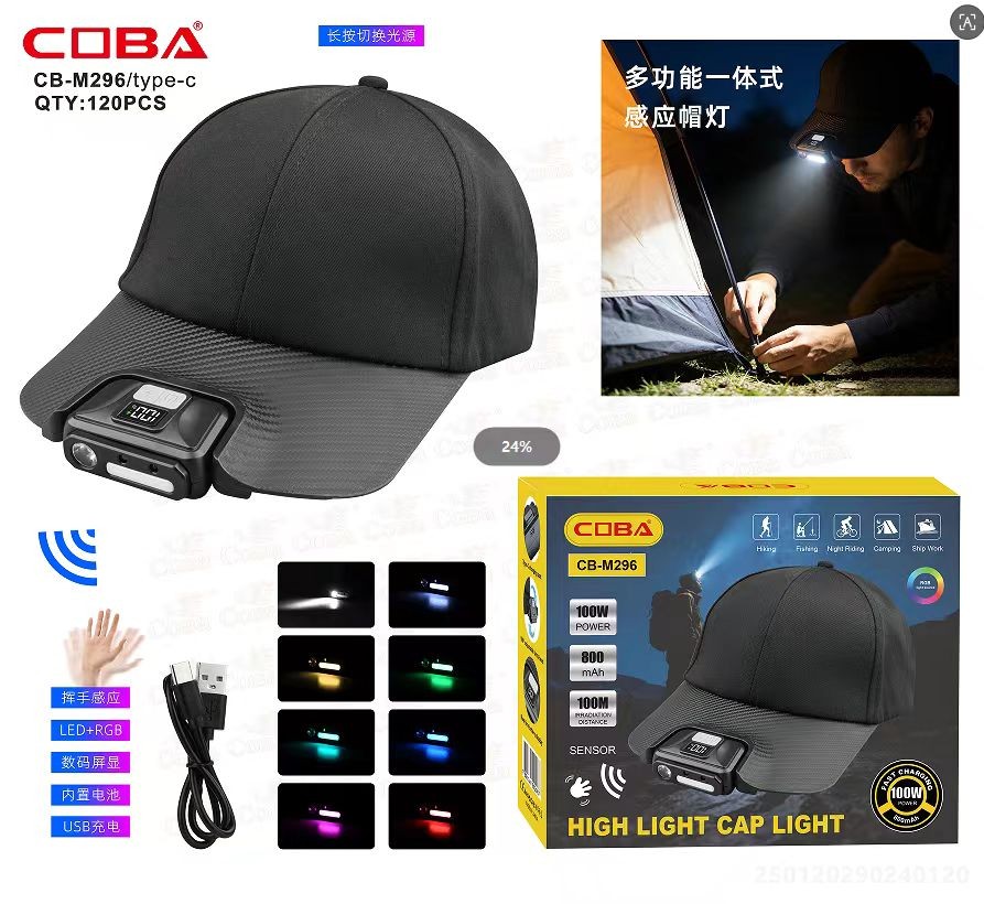 Lanterna de cap COBA CB-M298
